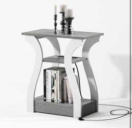 Night stand charging table