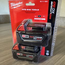 New Milwaukee Batteries