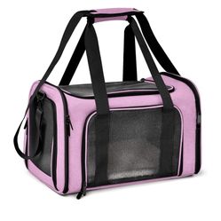 New-  Pink Pet Carrier  20"L x 13"W x 13"H