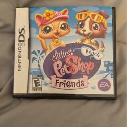Nintendo DS Game - Littlest Beach Pet Shop Game