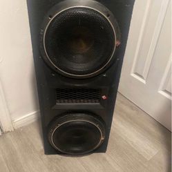 2/10 P3 Rockford Fosgate Subs