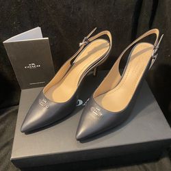 Brand New Coach Heels-size 8