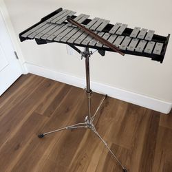 Student Glockenspiel (Bell Kit) w Stand, Mallets & Case