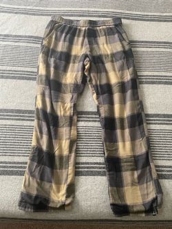 Men’s Prana Small Flannel Lined Pajama Pants
