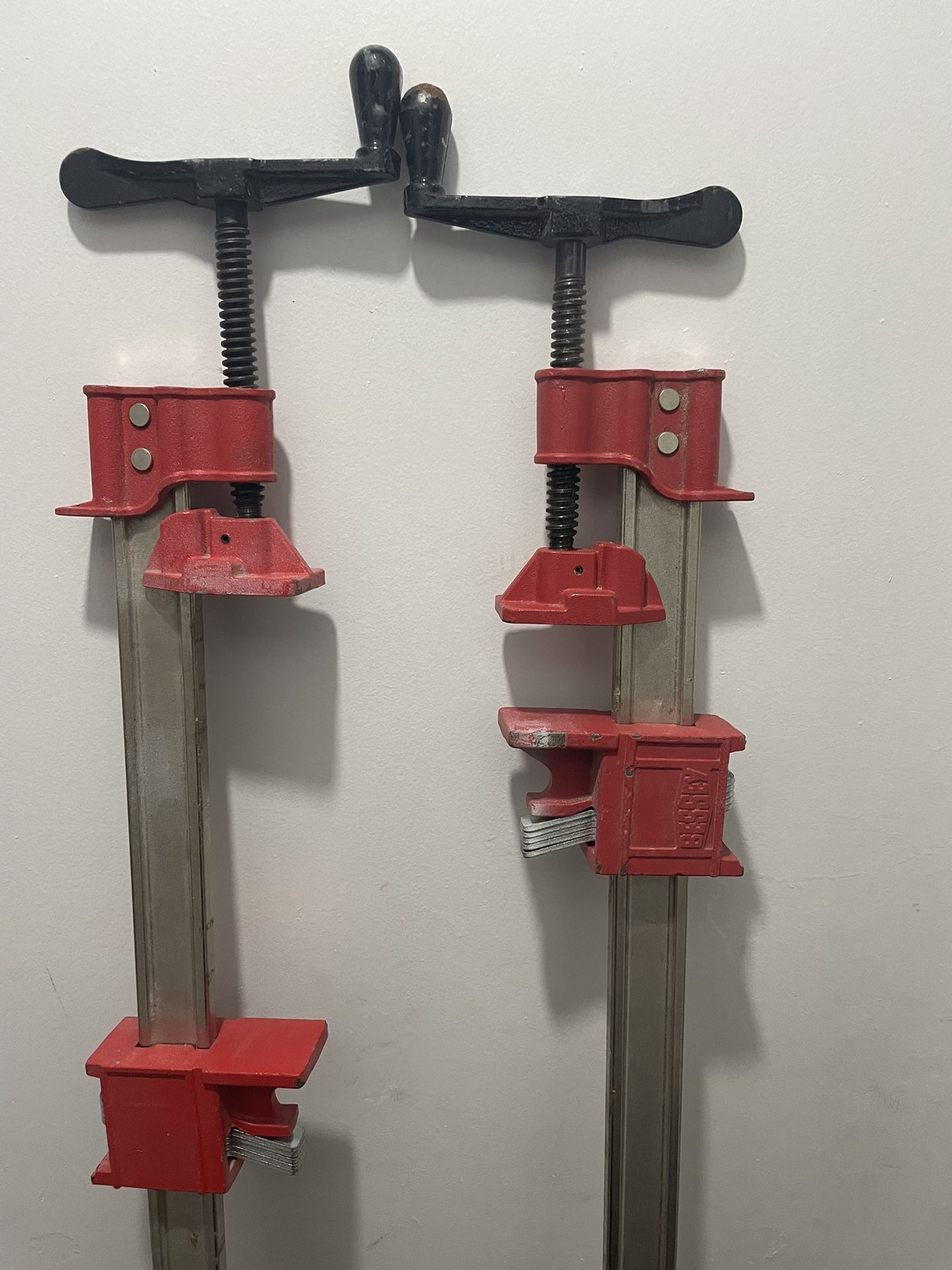 60 inch Bessey I-Beam Bar Clamps Pair