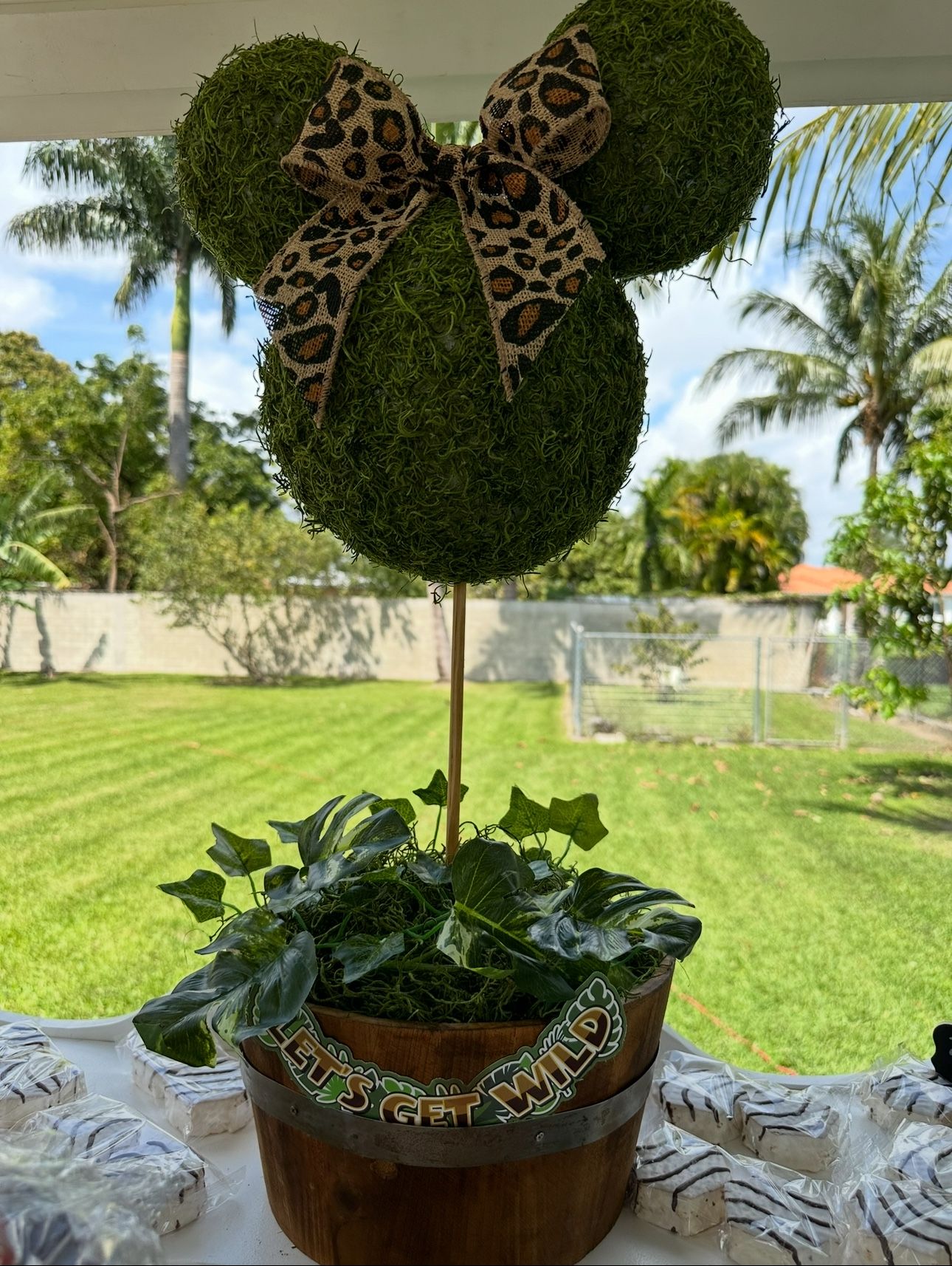 Mickey Topiary
