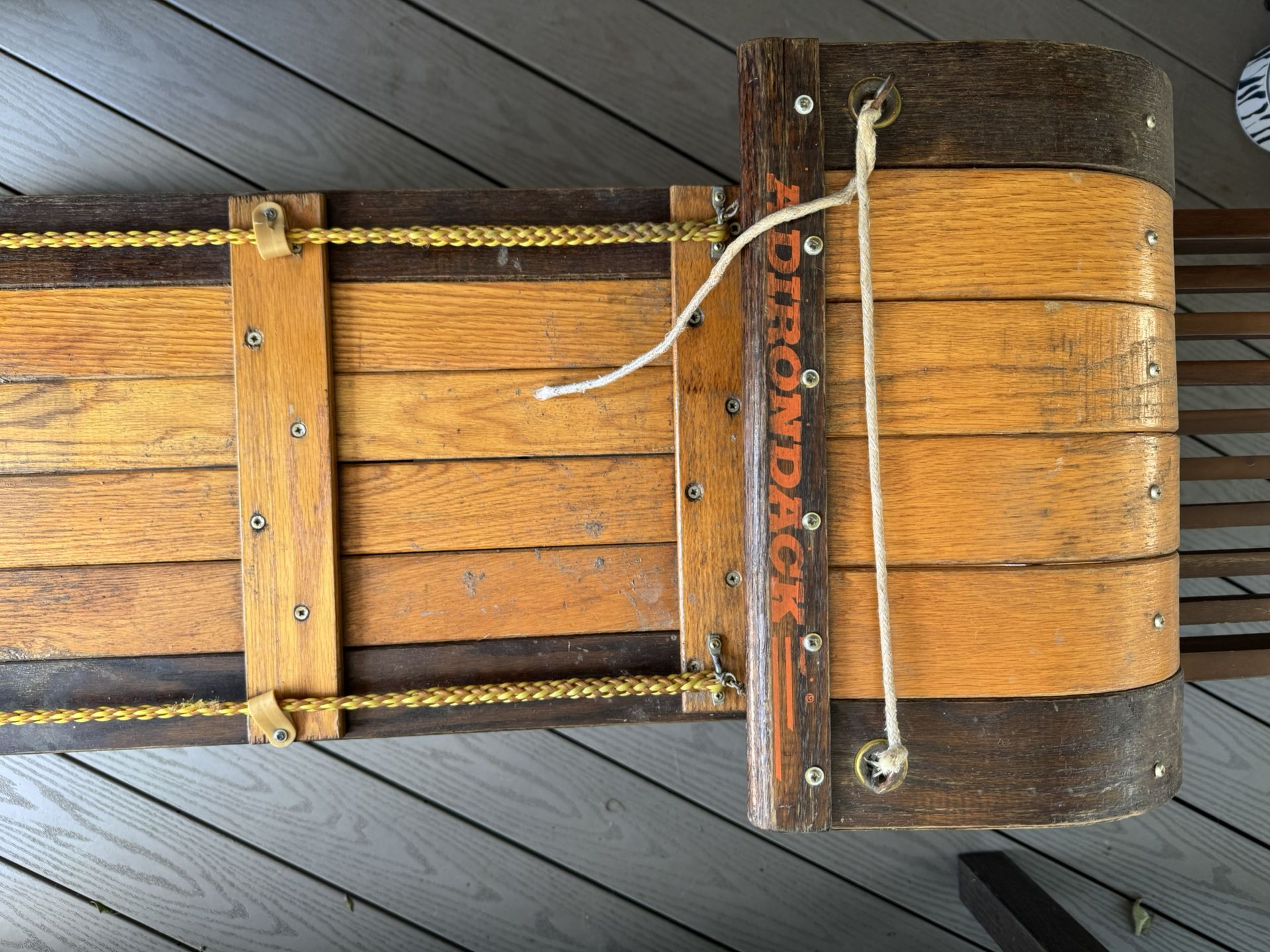 Vintage Adirondack Sled