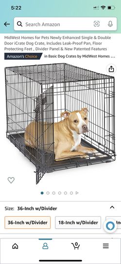 Large dog crate  Thumbnail