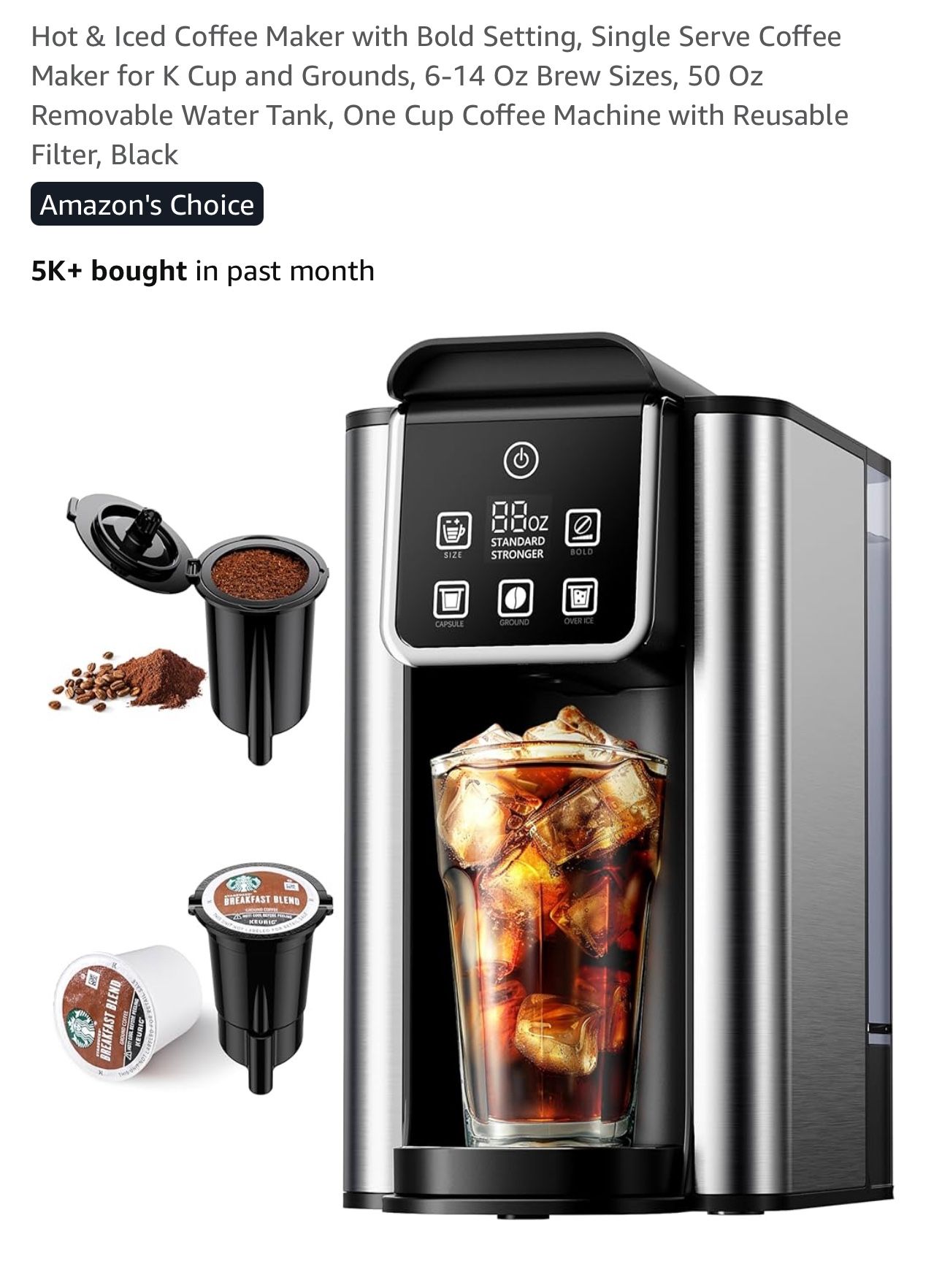 Ice Coffee Maker