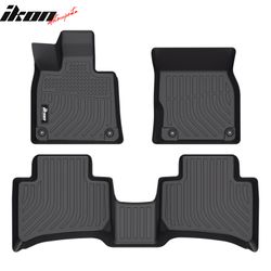 Fits 2023-2025 Maserati Grecale Floor Mats TPE Carpets All Weather 3D Liner Guard