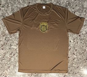 SDFC Dri Fit Shirt Brown New L, Loose Fit