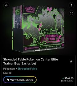 Pokémon Shrouded Fable Elite Trainer Box