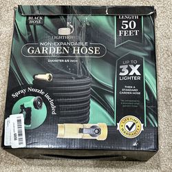 Garden Hose - Light Weight 5/8 Inches - 50 Feet