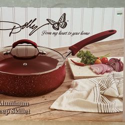 Dolly Patron Sauté Pan With Lid New Limited Edition 4 Qt
