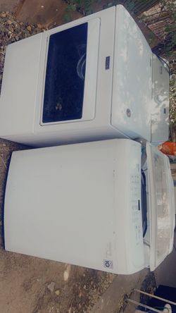 Washer/ gas dryer set