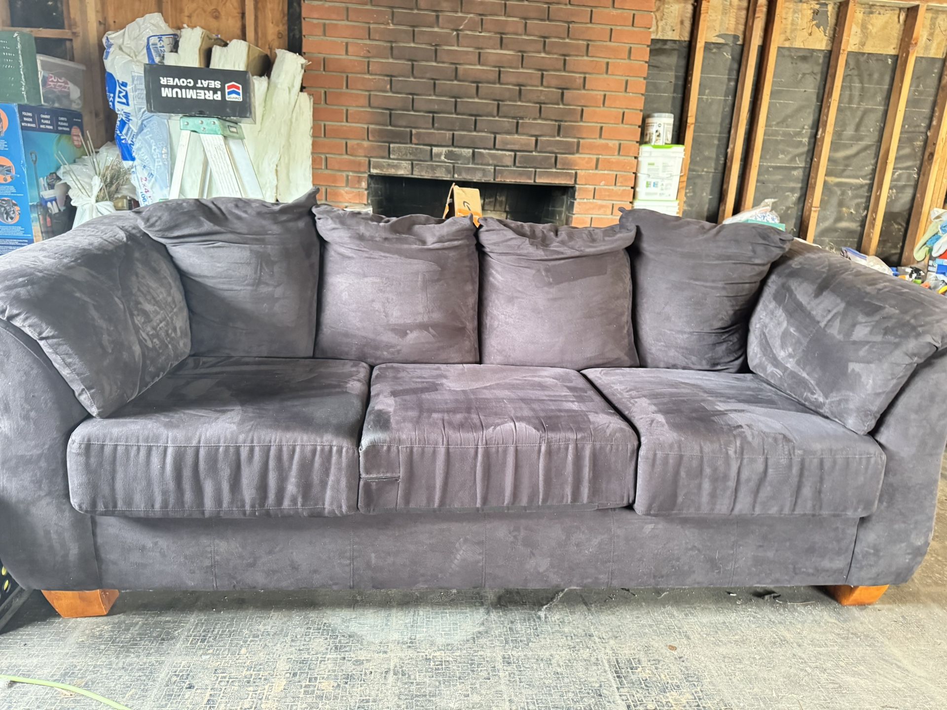 Dark Grey Couch