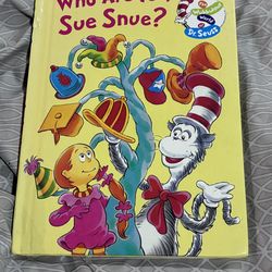 Dr Seuss Who Are You Sue Snue? Hardback Book