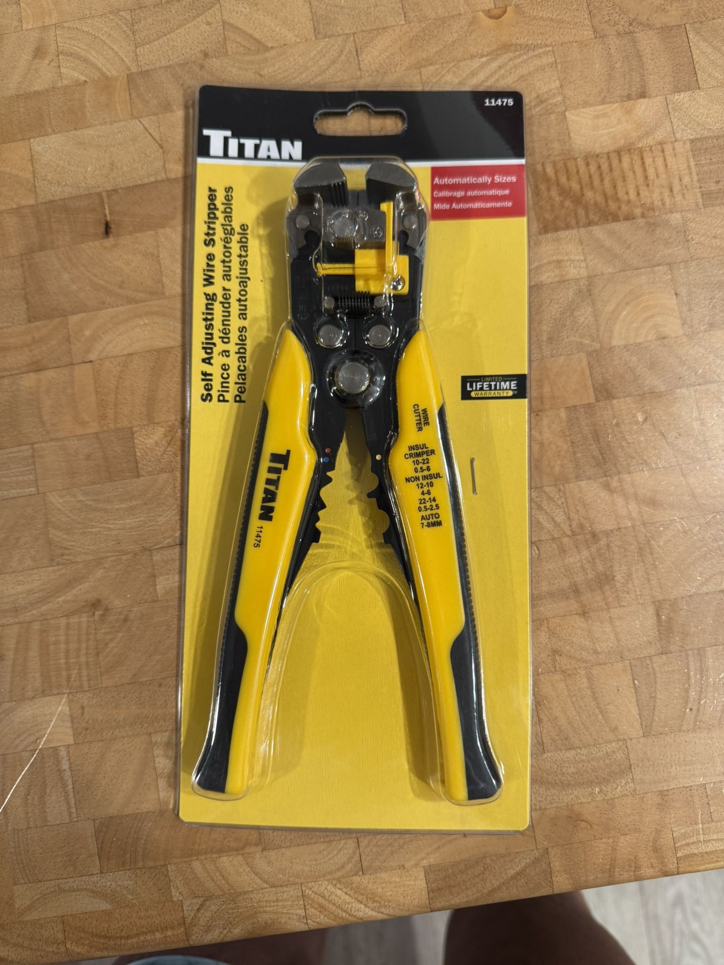 Titan Self Adjusting Wire Strippers