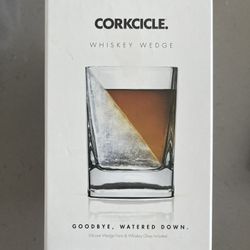 Whiskey wedge Glass