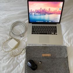 MacBook Pro (Retina, 15-inch, Mid 2015) 16gb 256SSD