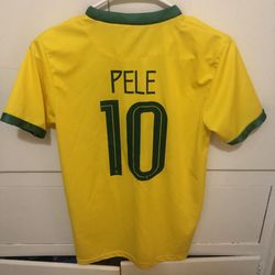 Pele Jersey Size BOYS Large 