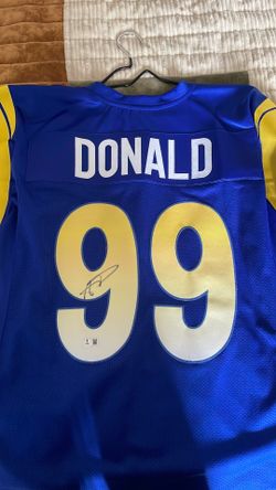 Signed Aaron Donald Jersey