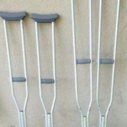 Crutches , All Sizes Up To 6'6",  $20 Each