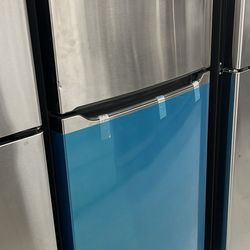 32 in. 20 cu. ft. Garage Ready Top Freezer Refrigerator in Stainless Steel