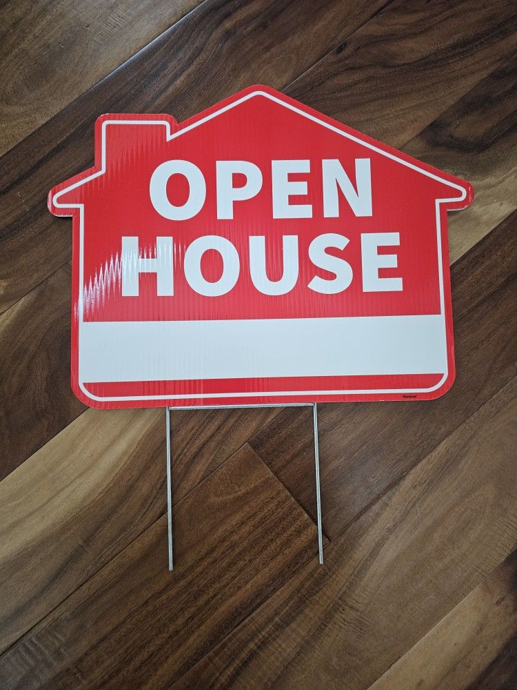 Open House Sign