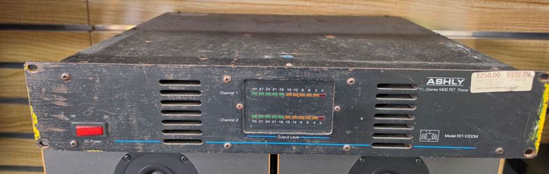 Ashly Audio Amp FET-1000M