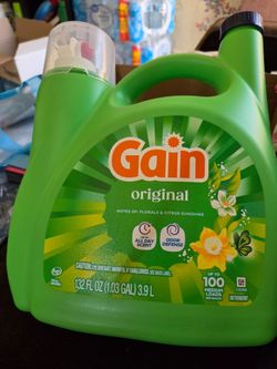 GAIN ORIGINAL HE (100 LOADS/132 FL OZ) FOR $15