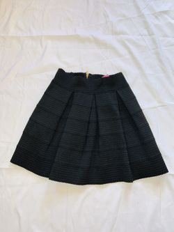 Black High Waist Skirt
