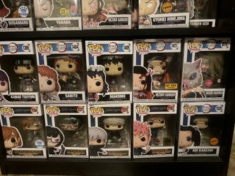 Funkos demon slayer and jjk
