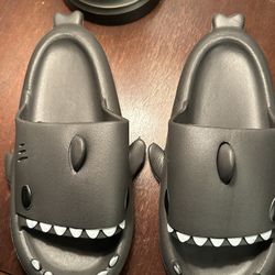 Shark slides Brand New Size 8/8.5