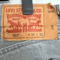 Levi 501 34x30