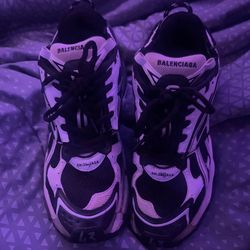 Black/White Balenciaga Runners