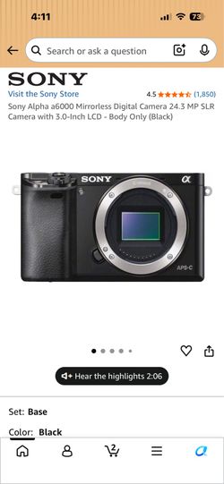 Sony a6000