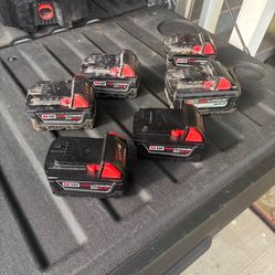 Milwaukee M18 Batteries For Sale