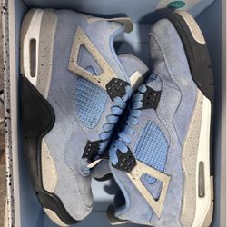 University Blues Jordan 4’s 
