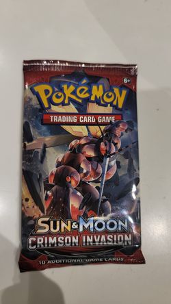 CRIMSON INVASION (SUN & MOON) Single Card Pack