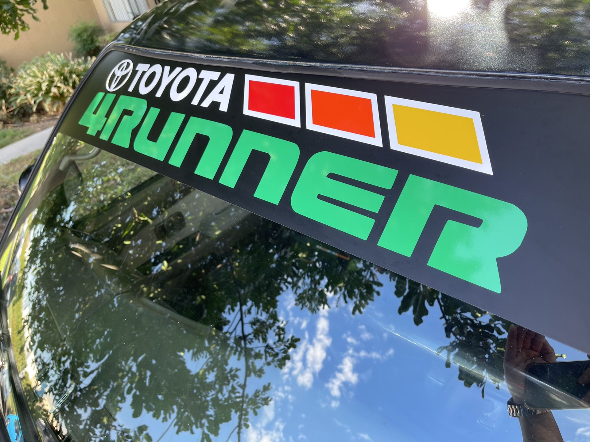Toyota 4Runner Windshield Banner