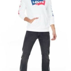 Levi's Mens 501 Button Fly Original Fit Jeans - 36/34