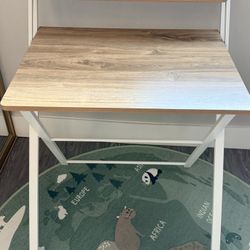 Portable Folding Desk — No Assembly 