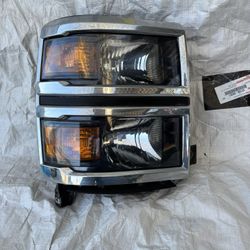 2014 UP 2015 CHEVROLET SILVERADO 1500 HEADLIGHT 