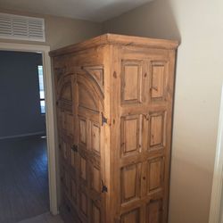 AFW Rustic Cathedral Armoire