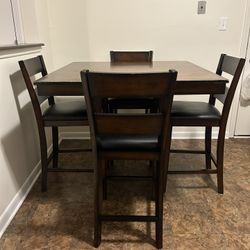 Tall Kitchen Table