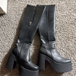 black High Boots