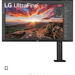 LG 32 Inch Ultrafine Display Ergo 4k Computer Monitor