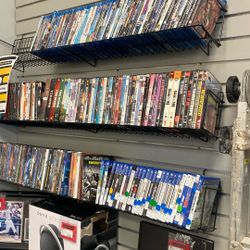 DVDs, Blu-ray’s, 