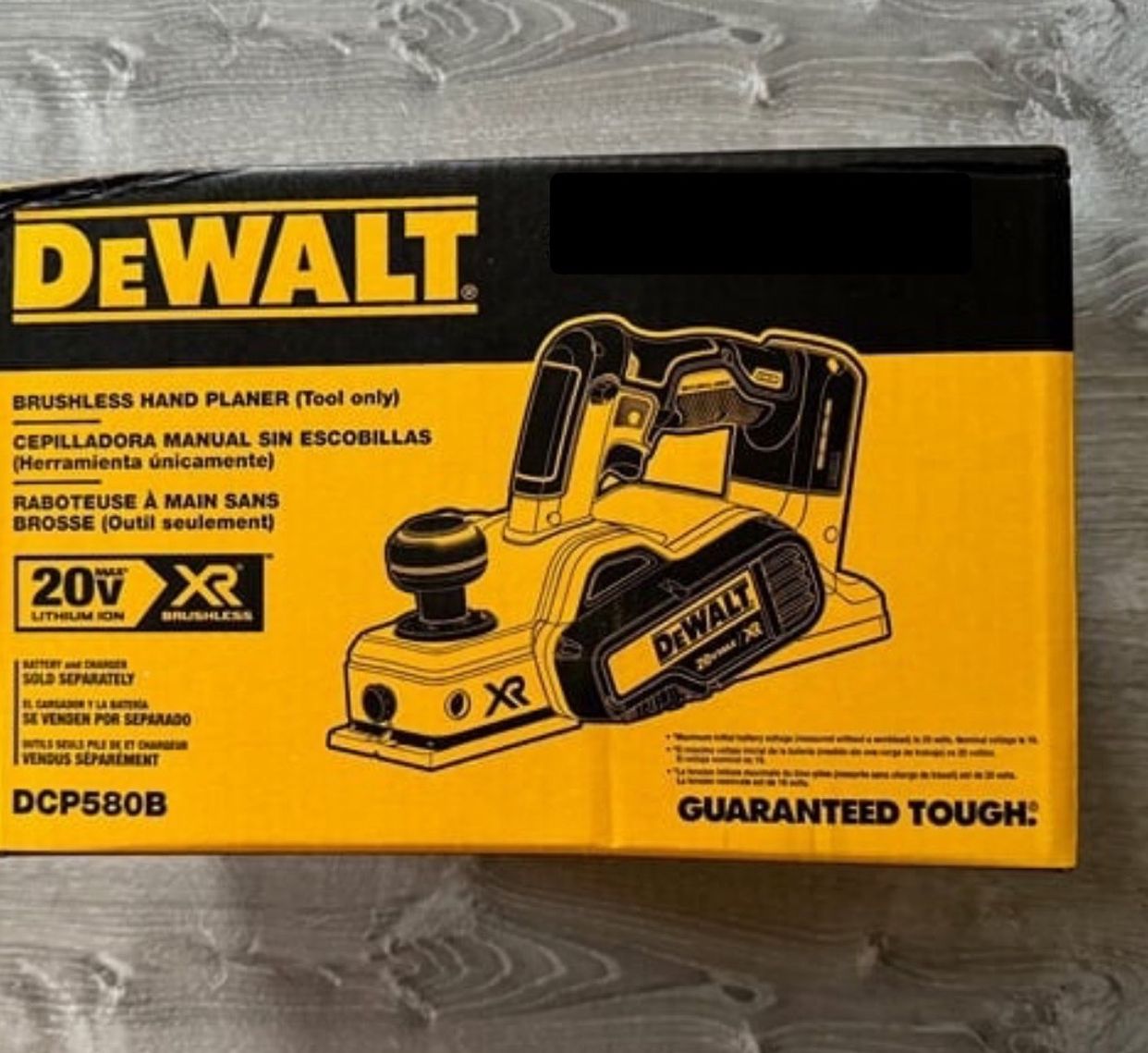 Dewalt New Planer XR Brushless